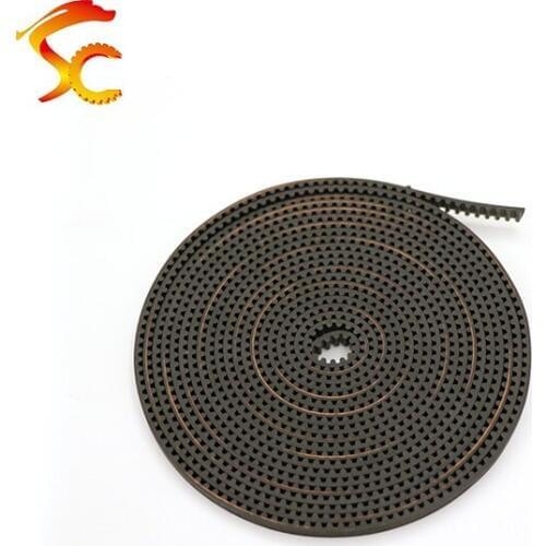 High Quality 5 meters/lot GT3 5mm open timing belt width 5mm 3GT 5mm rubber belt for 3D Printer