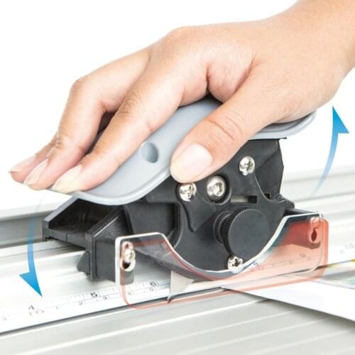 Most popular manual advertising coiled materials paper cutter rotary paper trimmer