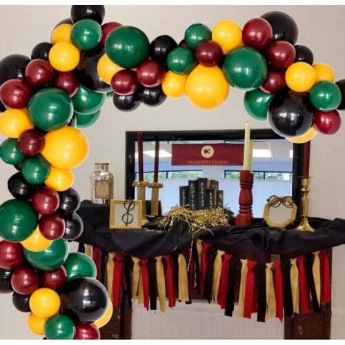 103Pcs/set Jungle Dinosaur Balloons Garland Black Green Yellow Brown Balloon Arch Globos for Baby Shower Kids Birthday Party Dec