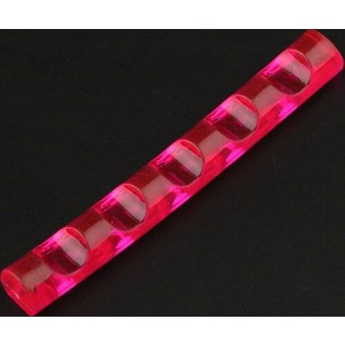 5 Grids Acrylic Clear Nail Brush Rack Shelf Painting Pen Rest Holder Stand Colorful UV Gel Brush Display Holder