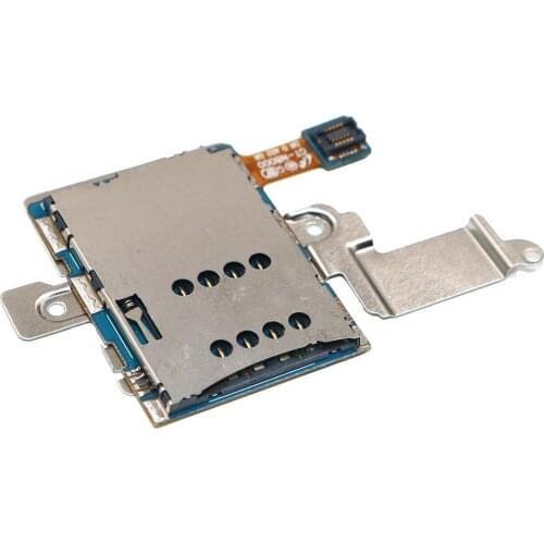 50PCS/lot, Original new for Samsung Galaxy note 10.1 N8000 SIM card reader flex cable slot tray module