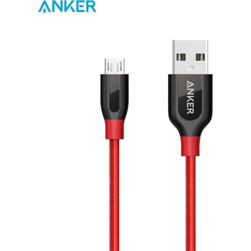 Anker Powerline+ Micro USB Premium Durable Cable [Double Braided Nylon] for Samsung, Nexus, LG, Motorola, Android Smartphones
