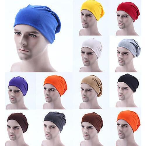 Hirigin 2018 Unisex Mens Hat Knitted Winter Warm Oversized Ski Slouch Hat Cap Baggy Beanies Cool Hats For Men New