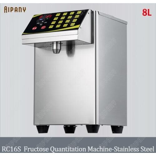 RC16 fructose quantitation machine automatic fructose quantitative machine 8L fructose dispenser syrup for bubble tea equipment