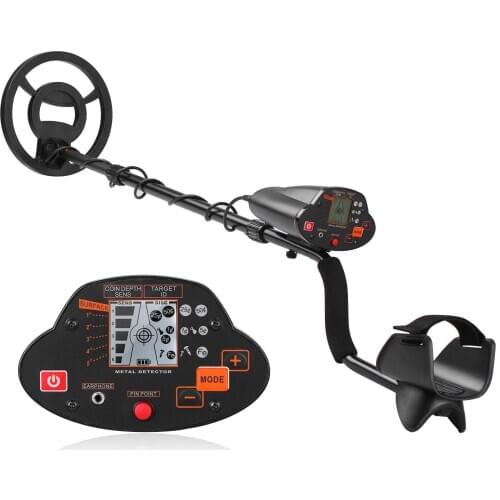 Metal Detector Underground Metal Finder Gold Detector Treasure Hunter Gold Seeker with LCD Display with Headphone