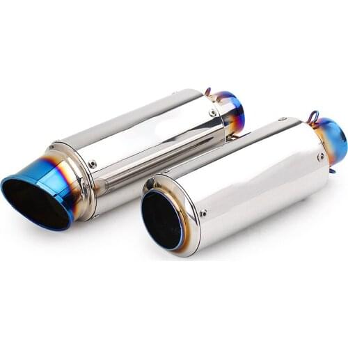 New motorcycle refits large displacement 51mm 60mm small Ninja stainless steel straight row SC Street blasting universal tube