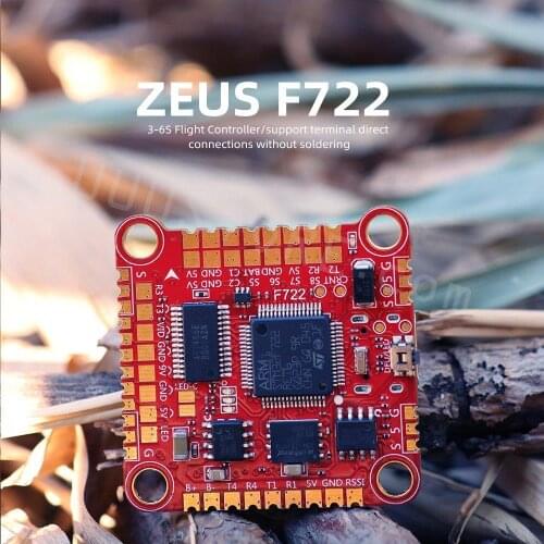NEW HGLRC 30mm Zeus F722 20mm Zeus F722 Mini MPU6000 OSD BEC Blackbox F7 Flight Controller for FPV Air Unit FPV Racing Freestyle