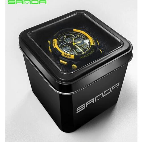 SANDA Watch Original Case for Watch Packaging Box Best Gift Electronic Watches Outdoor Sports Watch Boxes Wholesale Dropshipping