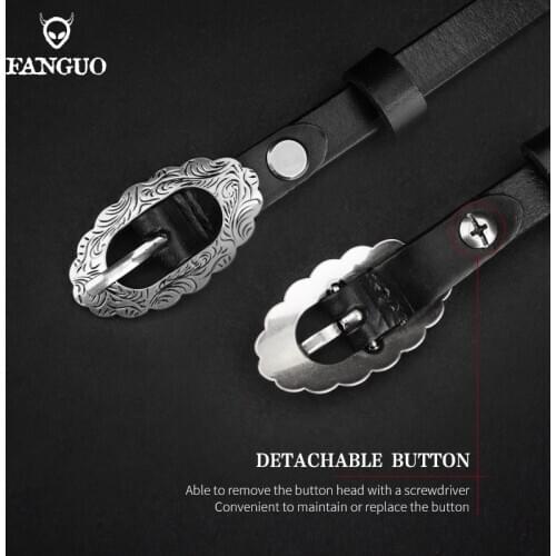 Handmade High Quality Genuine Leather Waist Belt Female Classic Retro Womens Belt Beautiful Shape Pin Buckle Belts For Women