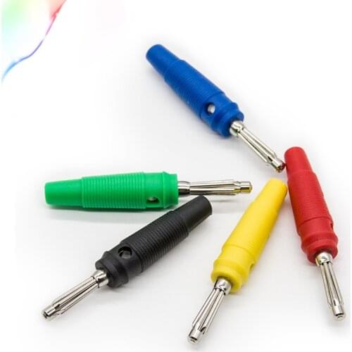 1PC 4mm banana plug Pure copper of high pressure 20A Seven stitches Banana plug connector