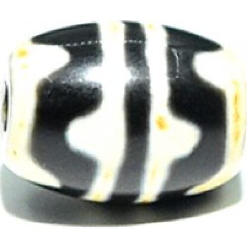 Tibet FengShui DZI Agate Dzi Beads 12*16mm Double tiger tooth Daluo totem dzi Men&women Jewelry DIY Free Shiiping