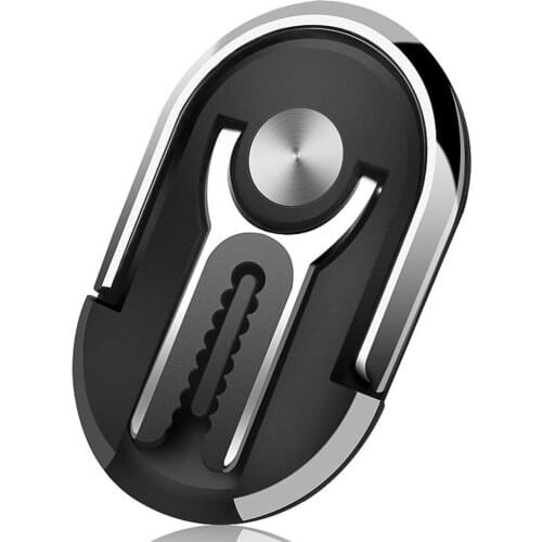 Multipurpose Mobile Phone Holder 360 Degree Car Air Vent Grip Mount Stand Rotation Magnetic Finger Ring Phone Holder Bracket New