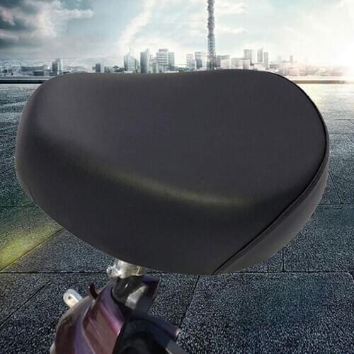Adults Comfort Wide Big Bum Bike Bicycle Gel Cruiser Sporty Soft Sponge Pad Saddle Seat Suitable for Long Travel Cycling Seat