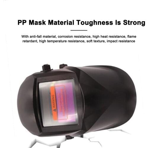 Protective Welding Cap Face Shield Automatic Special Large View Auto-darkening Equipment Dimming For Welders Welder Helmet