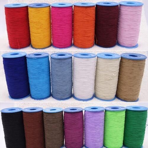 1 Roll=490M 0.5mm Width Colored Elastic Webbing Band For DIY Sewing Garment Accessories