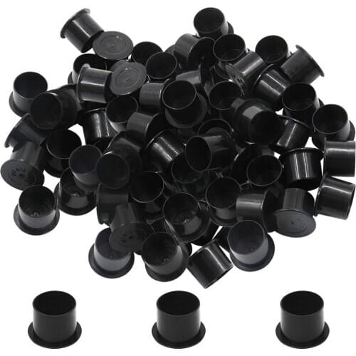 1000Pcs 11/14/17mm Tattoo Caps Cups with Base Disposable Microblading Makeup Tattoo Ink Cups With Base Pigment Ink Caps