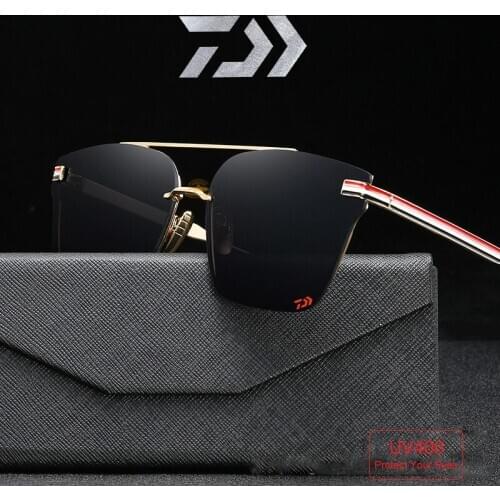 2020 Daiwa Fishing Glasses Outdoor Sport Fishing Sunglasses Men and Women Retro Climbing Sunglasses Colorful Film Sunglasses