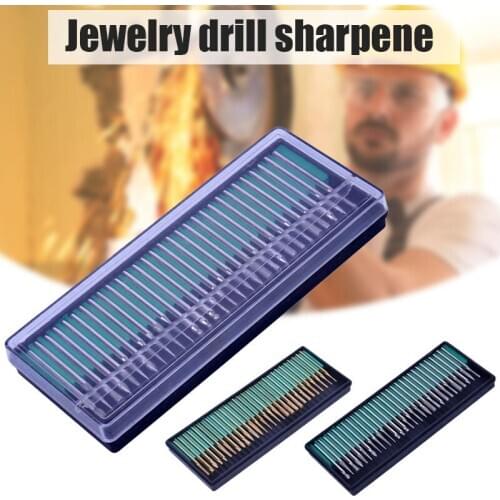 30pcs/set Electroplated Diamond Grinding Head Grinding Needle Jewellery Drill Bit for Electric Grinders In Stock