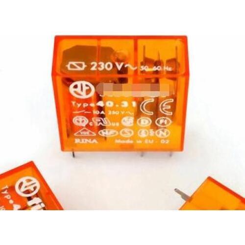 Free Shipping 2pcs/LOT 40.31-230VAC-10a-5 foot set conversion original Italian relay