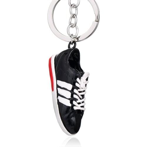 2020 Fashion Explosion New Styles Beautiful and Handsome Three Bars Football Shoes Sports Shoes Bag Wallet Metal Keychain