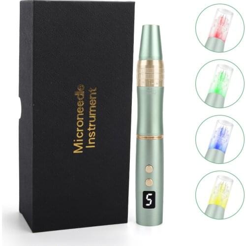Dr Pen Electric Microneedling Pen Wireless Micro Needle Beauty Instrument Home Derma Pen Derma System Therapy MTS$PMS Tools