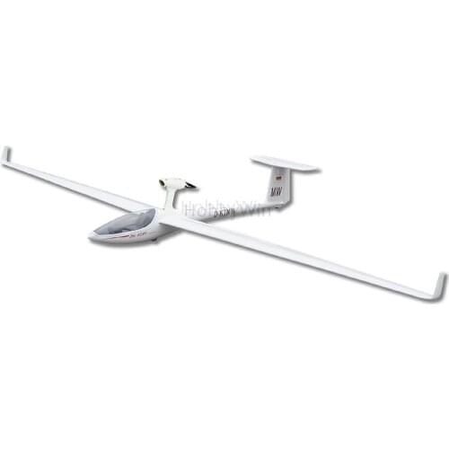 DG-808S Electric Glider 4000mm ARF Fiberglass Fuselage Wooden Wings Brushless Motor Esc Propeller Spinner Servo