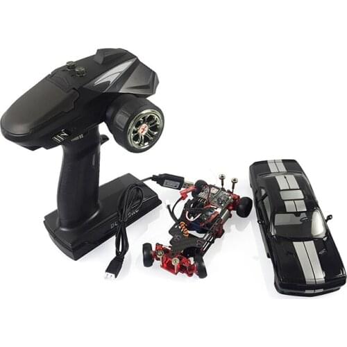 HGM TOYS 1/28 HGD1 RWD RTR Drift Racing RC Car With Radio 6CH Gifts DIY Model Dodge Challenger Hellcat SRT392 TH19528-SMT5