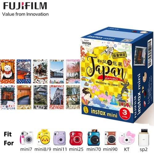 Instax Mini Japan Film 10-30 Sheets For Fujifillm Instant Mini 11, 9, 8, 7s Camera For SP-1/2 Printer