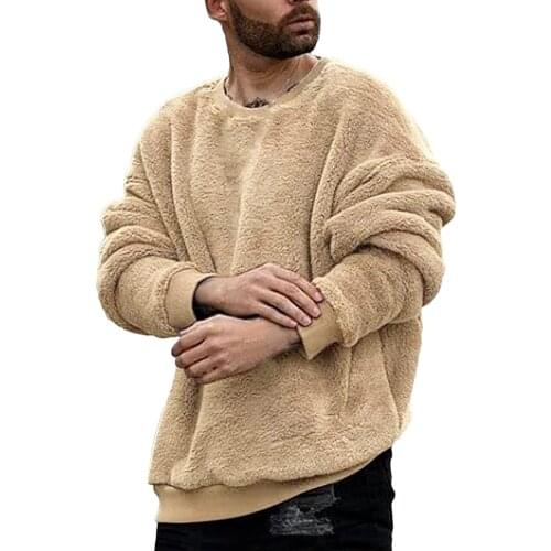 JAYCOSIN Men's Hoodies With Fur