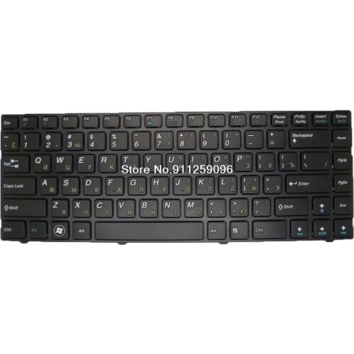Laptop Keyboard For DNS 0150931 0150939 0150941 RU Russian With Black Frame New