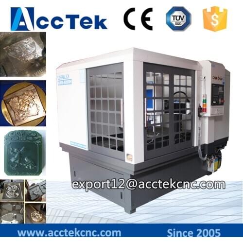 Brass milling and engraving cnc machine wood and metal cutting and engraving machine Mach3 control