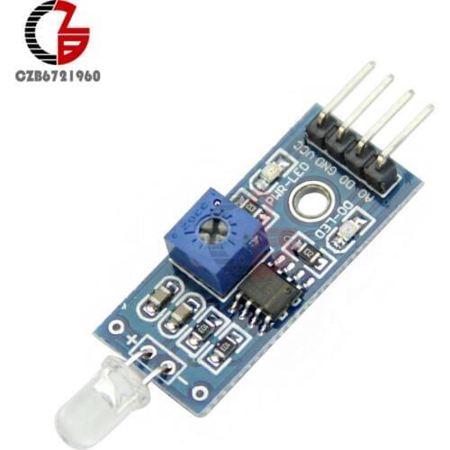 LM393 Light Sensor Switch Module Digital Photosensitive Diode Detection Switch Board for Arduino Raspberry Pi DC 3.3V 5V 4 Pin