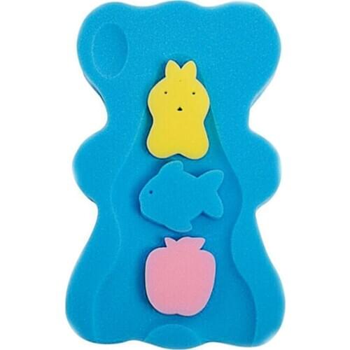 Newborn Infant Baby Soft Non-Slip Sponge Bath Mat
