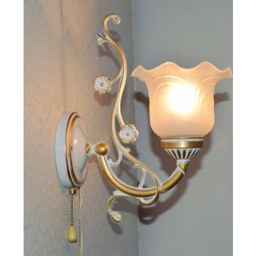 Wall lamp fashion antique lamps bedroom bedside lamp mirror light stair corridor wall lamp belt pullswitch