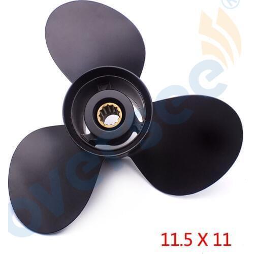 New Outboard Propeller For Tohatsu Nissan 50-70HP 353-64103-0 11.5 x 11 Alum. RH