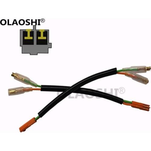 Motorcycle Turn Signals Motorbike Indicator Connectors Adapters for CBR600 CBR900 VTR1000