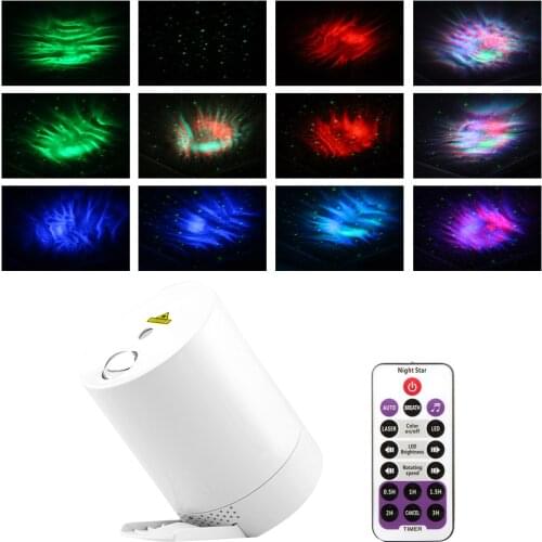 Projection Light 9W Star USB 5V LED Projector Remote Control Adjustable Decoration Night Light Suport Dropshipping