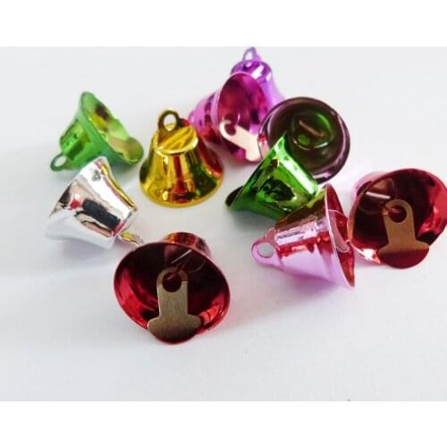 14mm/16mm/18mm/21mm/26mm plastic colorful toy bell for diy findings--50pcs/lot