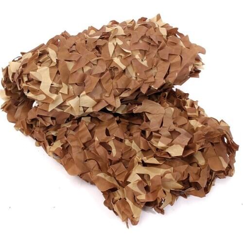 2 Layer network wire Desert Camouflage Awnings Sunshade net car cover 4 size