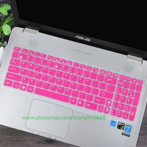 15.6 inch Notebook keyboard cover Silicone Protective Keyboard Covers For Asus N53S N53JG N53JQ N53SV N53SM N53SN N53JF N53JN