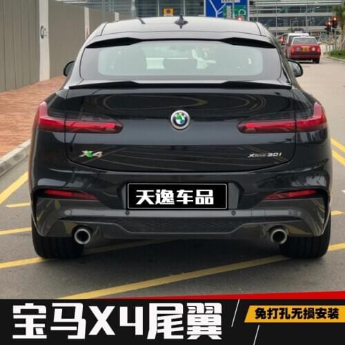 For BMW X4 Spoiler F26 M Performance Style Spoiler of Car Styling ABS Material for X4 Spoiler Primer and Lacquer Trunk Wing