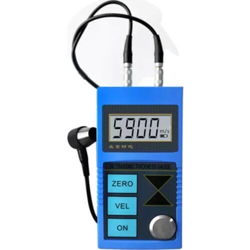 TT100 Ultrasonic Industrial Pipe Wall Thickness Gauge Suitable For Any Metallic And Non-Metallic Materials Range 1000-9999m/s