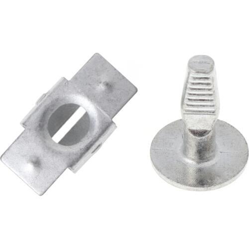 5 Pairs Engine Fitting Clips Mounting Bolt Under Cover For Peugeot 206 207 406 407 806 807 JUL-6A