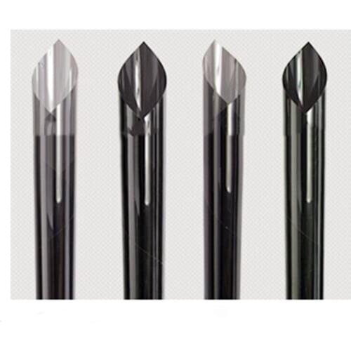 50cmX300cm 2 ply heat rejection window film Metallized home decoration sticker privacy protection glass tint film