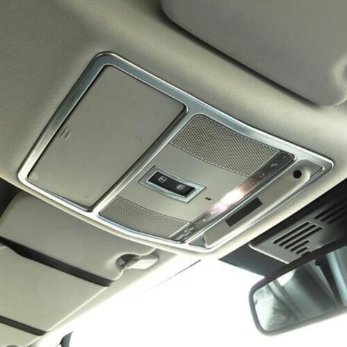 ABS Chrome For Jaguar F-PACE 2016 2017 Car Front Reading Lamp Light Lampshade Cover Trim Auto Accessories Car Styling