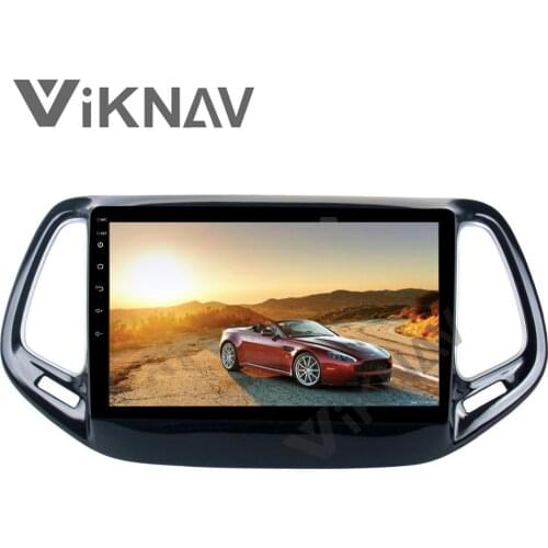 Car radio multimedia video player for jeep compass 2017-2021 android 10 auto car audio stereo hd touch screen 2 din