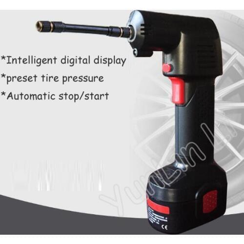 Wireless Intelligent Digital Display Car Air Pump Automotive Intelligent Inflatable Multi-function Handheld Portable Tire Pump