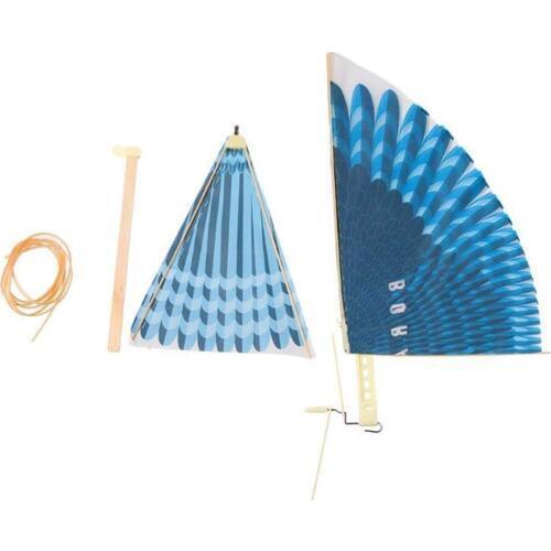 Elastic Rubber Band Powered Flying Birds Kite Kids & Toy Bird Fun Interactive Flying Gift Sports Kites Outdoor G0U6