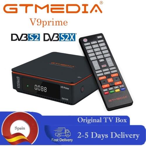 GTmedia V9 Prime 1080P DVB-S2 Satellite Receiver Same GTmedia V8X Freesat V8 Nova Built-in Wifi H.265 Full HD Decoder no app