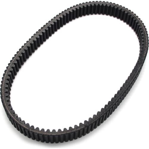Motorcycle rubber clutch transmission drive belt gear pulley for Ski-Doo MXZ 500 414-8607-00 415-0606-00 415060600